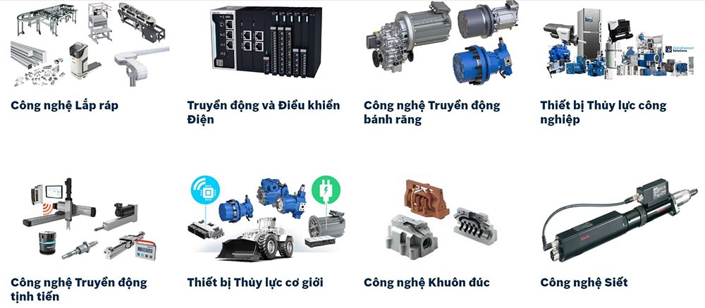 Đại lý phân phối Bosch Rexroth tại Việt Nam